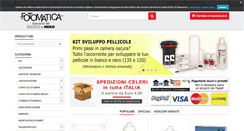 Desktop Screenshot of fotomatica.it