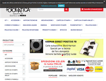 Tablet Screenshot of fotomatica.it